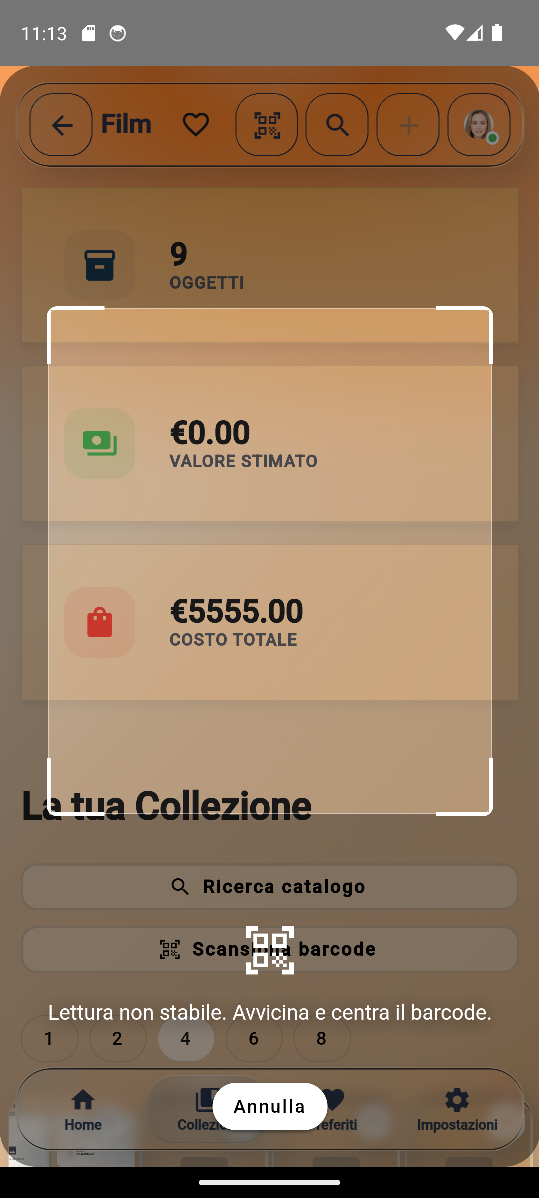 Scanner barcode mobile WeCurio